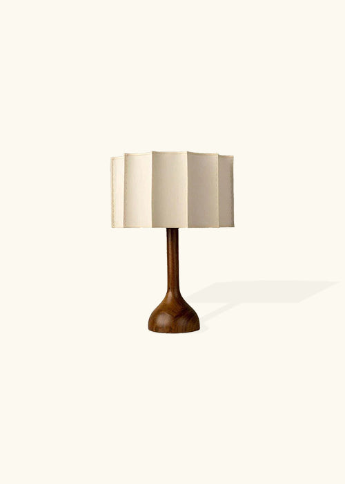 Wooden Table Lamp, Short