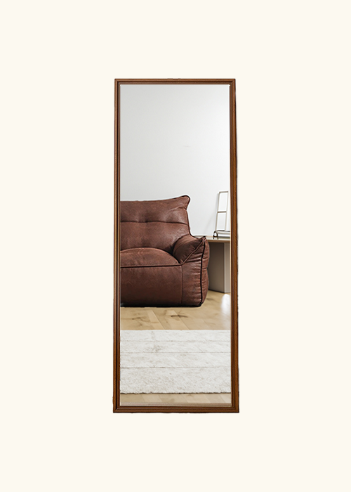 Standing Wooden Mirror, Home, Decor, 50cm W x 160cm H