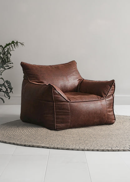 Brown Single Sofa, Furniture, Home 80cm W x 70cm H