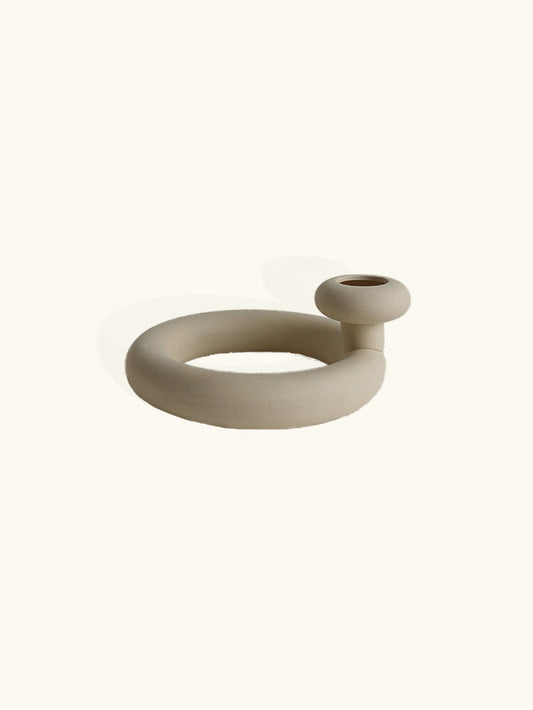 Vase, Beige | Snake Charmer